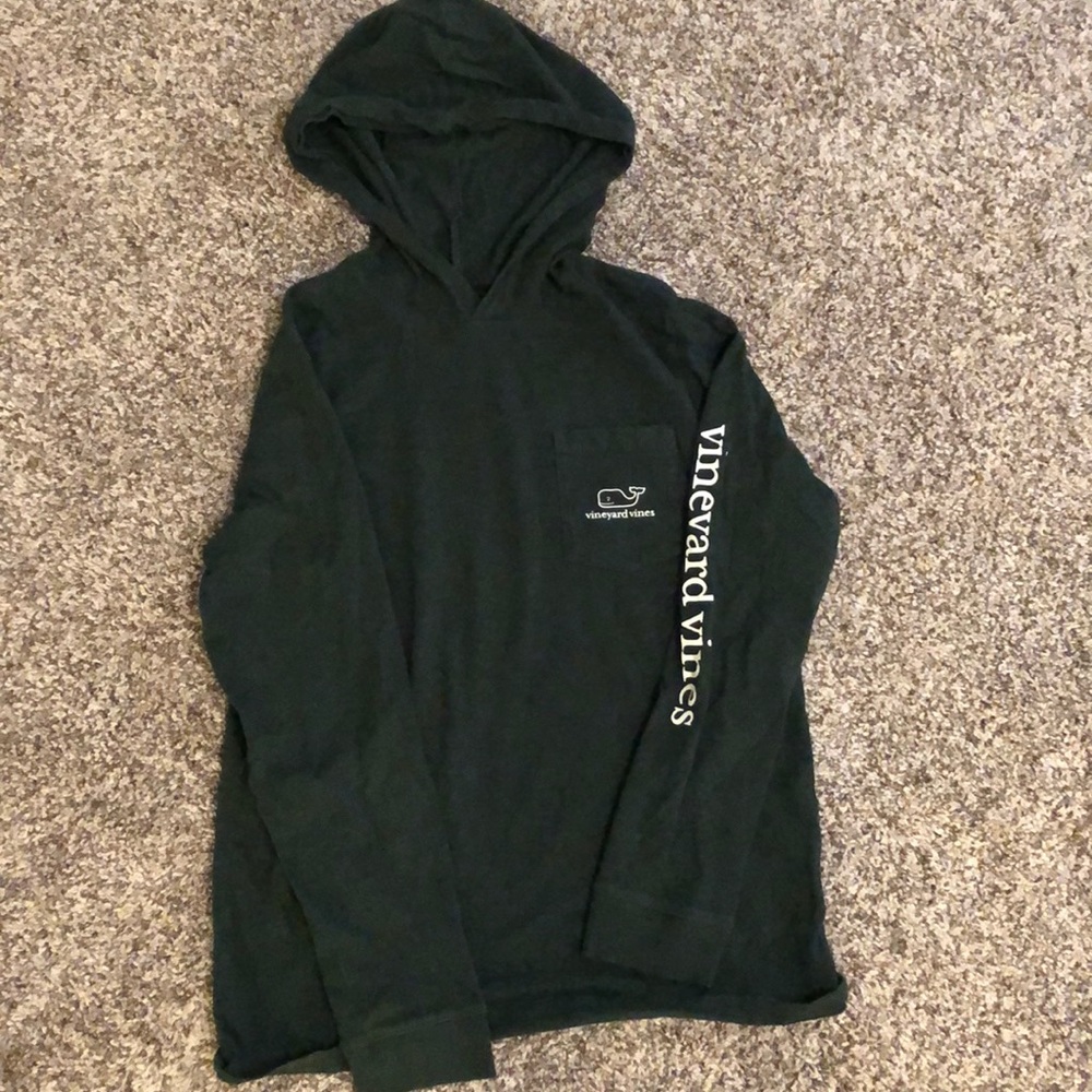 Kids hooded vineyard vines long sleeve T-shirt